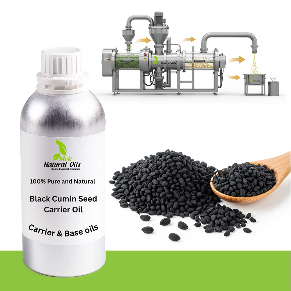 Black Cumin Seed Spice and Carrier Oil