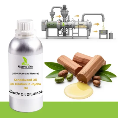 Sandalwood Oil 3% Dilution in Jojoba OilSantalum album, Simmondsia Chinensis