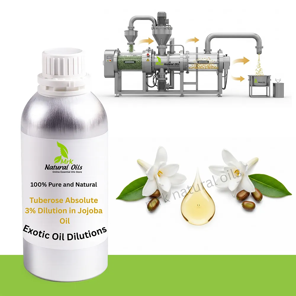 Tuberose Absolute 3% Dilution in Jojoba Oil