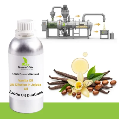 Vanilla Oil 3% Dilution in Jojoba OilVanilla planifolia, Simmondsia chinensis
