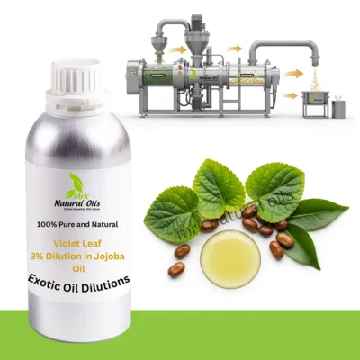 Violet Leaf 3% Dilution in Jojoba OilViola odorata., Simmondsia chinensis